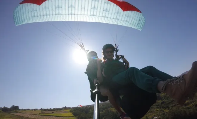 Vols en parapente, Saint-Leu, Amazone Parapente